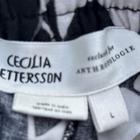 Cecilla Pattersson SWAN Flannel Pajamas Anthropologie - Picture 7 of 10